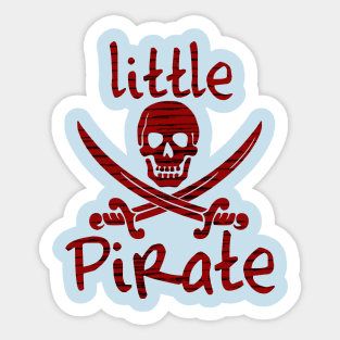 Pirate flag for little pirates Sticker